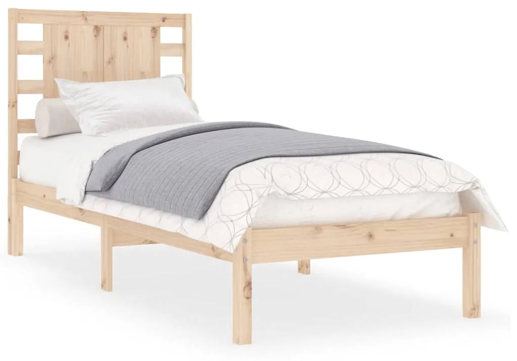 Giroletto in legno massello 90x190 cm single