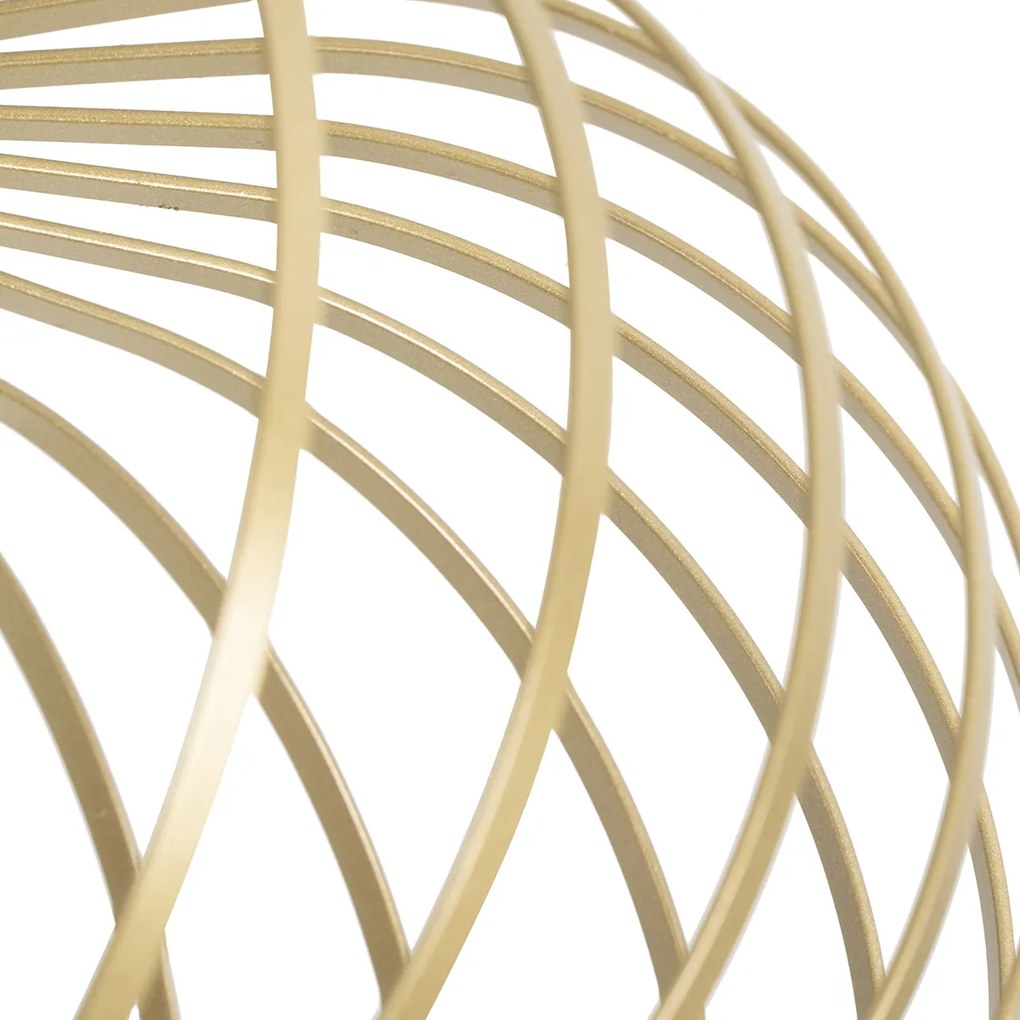 Lampada da soffitto intelligente oro 39 cm incl. Wifi G95 - Johanna