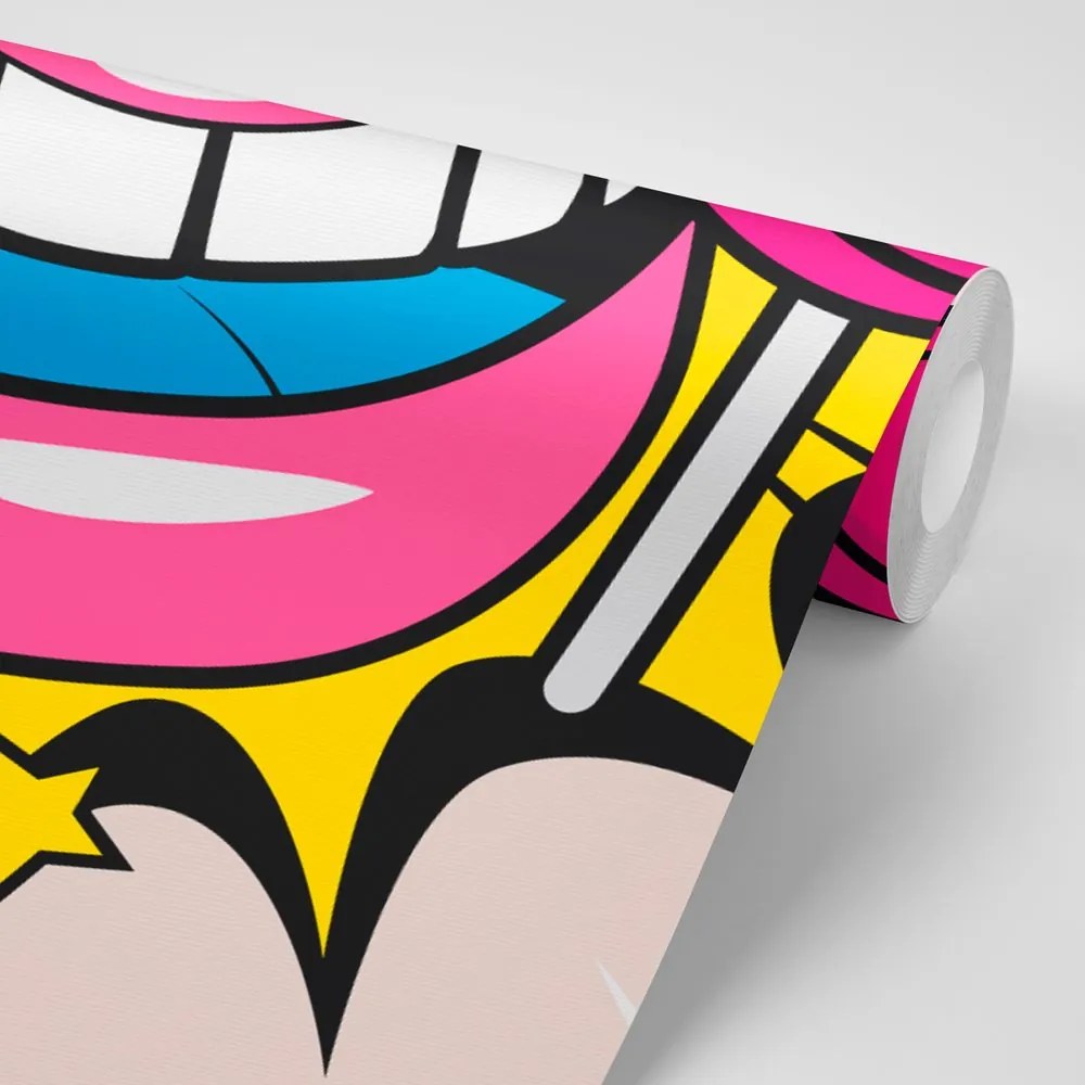 Carta da parati – Dolce lecca-lecca pop art