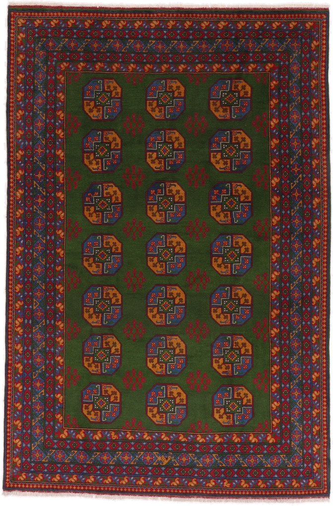 Afghan Tappeto 300x200 (Afghanistan) Annodato A Mano
