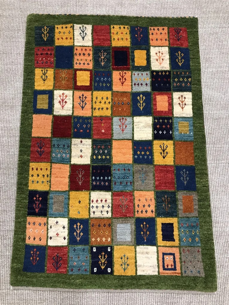 Gabbeh Tappeto persiano 80x120 (Iran) Annodato A Mano