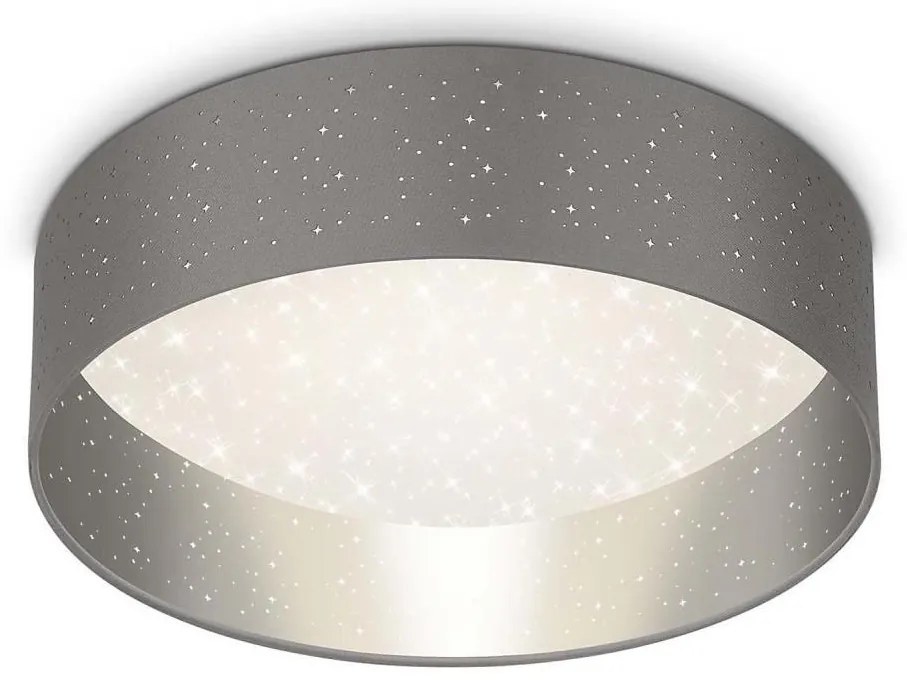 Briloner 3882-014 - Plafoniera LED MAILA STARRY LED/18W/230V grigio/argento