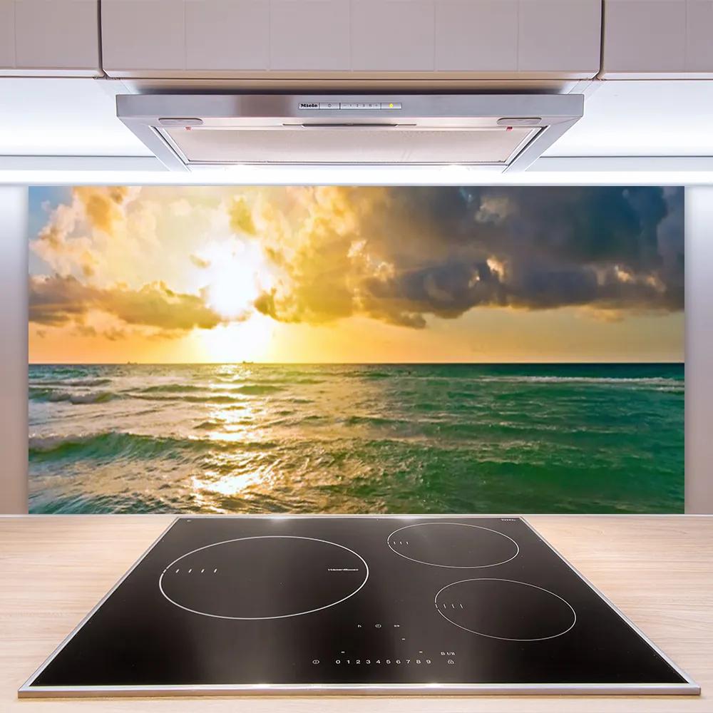 Rivestimento parete cucina Mare al tramonto 100x50 cm