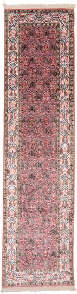 Cashmere Silk Tappeto orientale 100 x 300 (Indian) Annodato A Mano