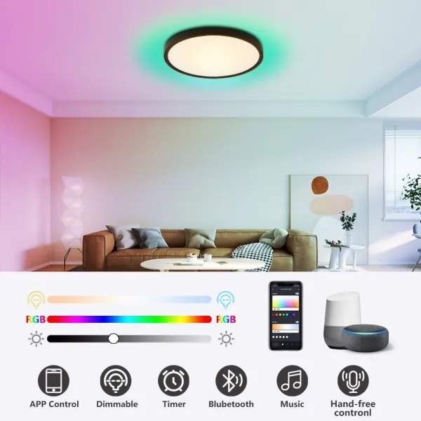 Immax NEO 07170-B60 - LED RGB Lampada dimmerabile TUDO 65W/230V Wi-Fi Tuya + +TC