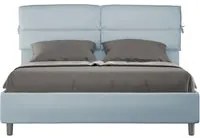 Letto Matrimoniale 160x210 cm Senza Rete Nandy Azzurro