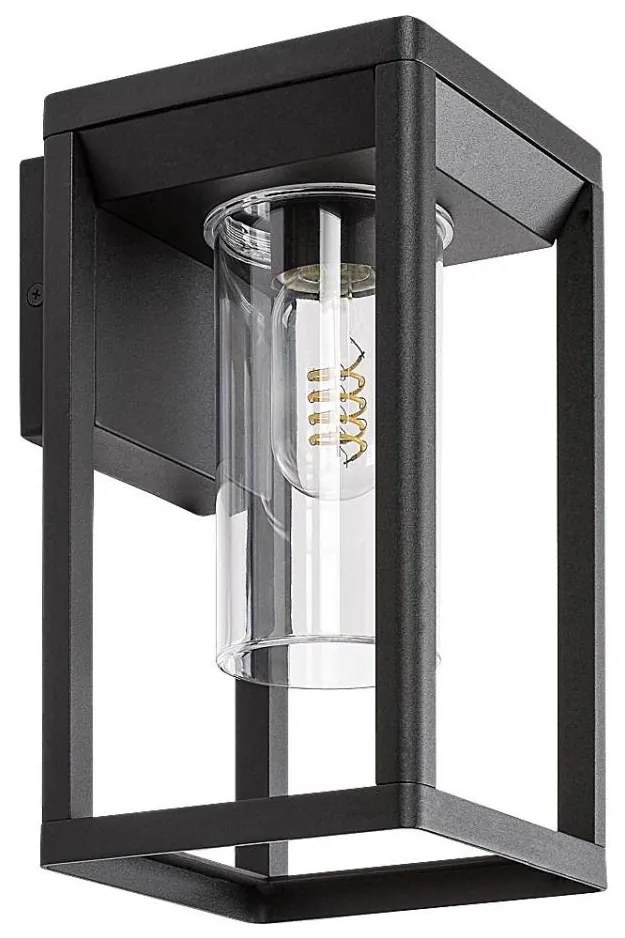 Rabalux 77085 - Applique da esterno ZERNEST 1xE27/15W/230V IP54 nero