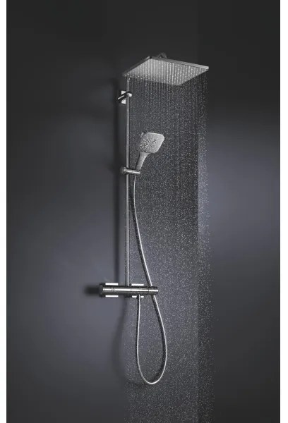 GROHE 26550000 - RAINSHOWER SMARTACTIVE 130 CUBE Doccia a mano, cromata lucida
