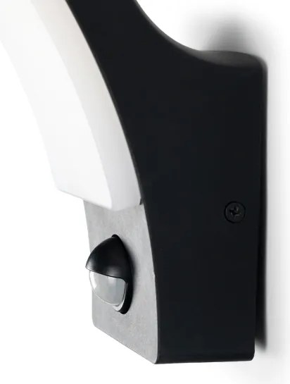 Brilagi - Lampada da parete LED esterna con sensore ARCELO LED/9W/230V IP44