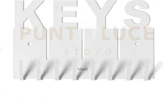 Portachiavi di design keys bianco marmo