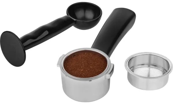 Sencor - Macchina da caffè espresso a leva 1450W/230V nero/cromo opaco