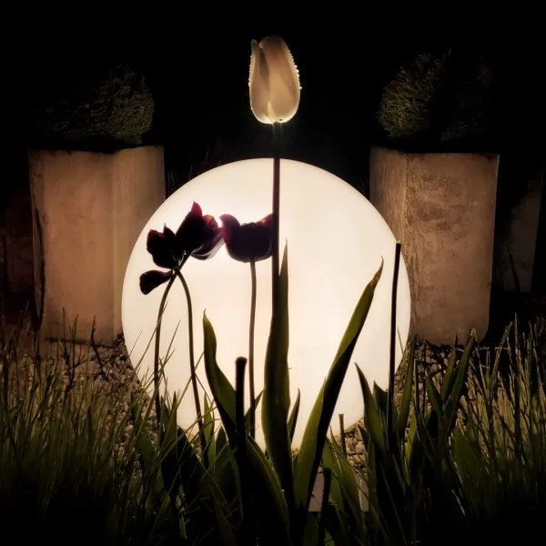 Lampada esterna GLOBO 1xE27/60W/230V Ø 60 cm IP44