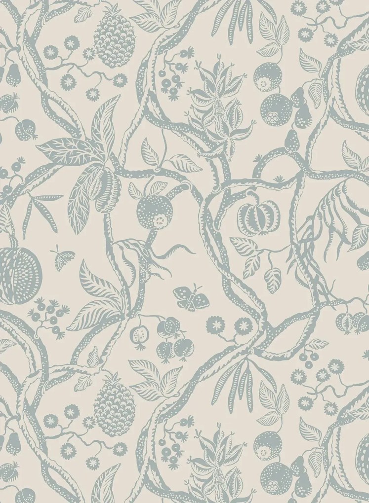 Sandberg Carta da parati Tree of Life - Light Blue