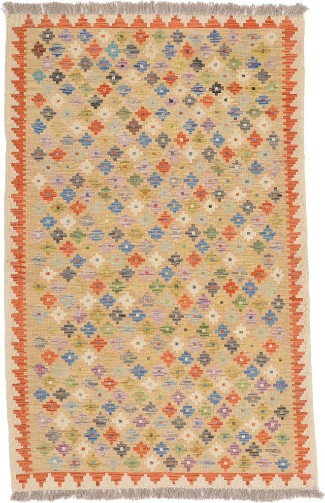 Kilim Tappeto orientale 150x100 (Afghanistan) Annodato A Mano