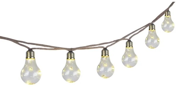 Globo 33694-10 - LED Solare catena decorativa 50xLED/0,06W/3,2V IP44