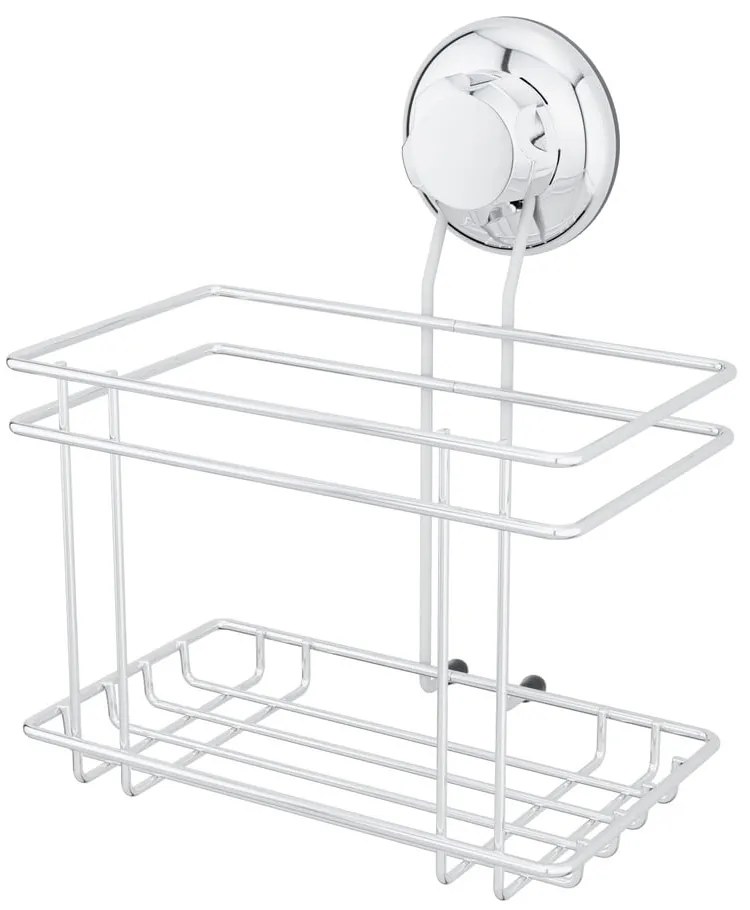 Mensola autoportante in metallo per bagno in argento Bestlock Bath - Compactor