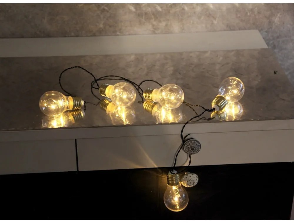 Catena luminosa a LED bianchi, lunghezza 1 m Glow - Star Trading