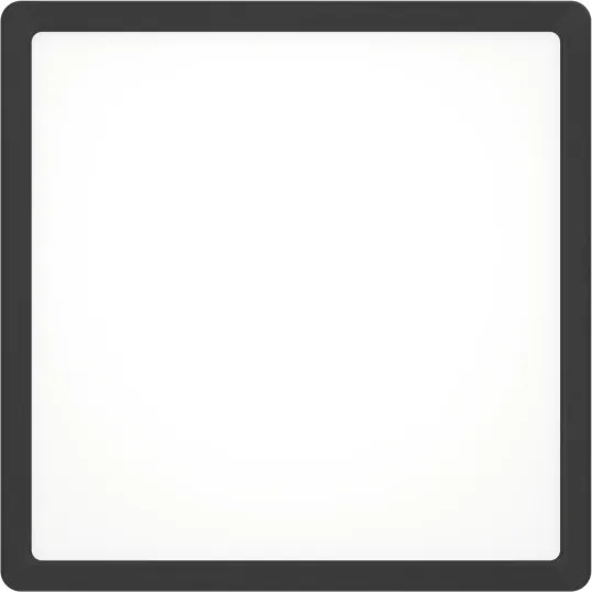 Eglo 901331 - Plafoniera LED per bagno FUEVA LED/13W/230V 29x29 cm IP44 nero