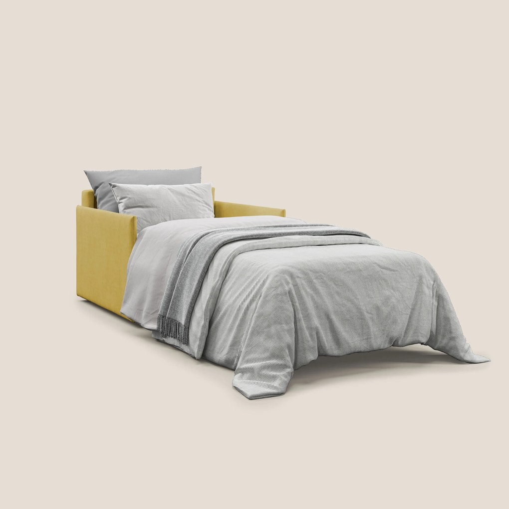 Evans poltrona letto in morbido tessuto impermeabile T02