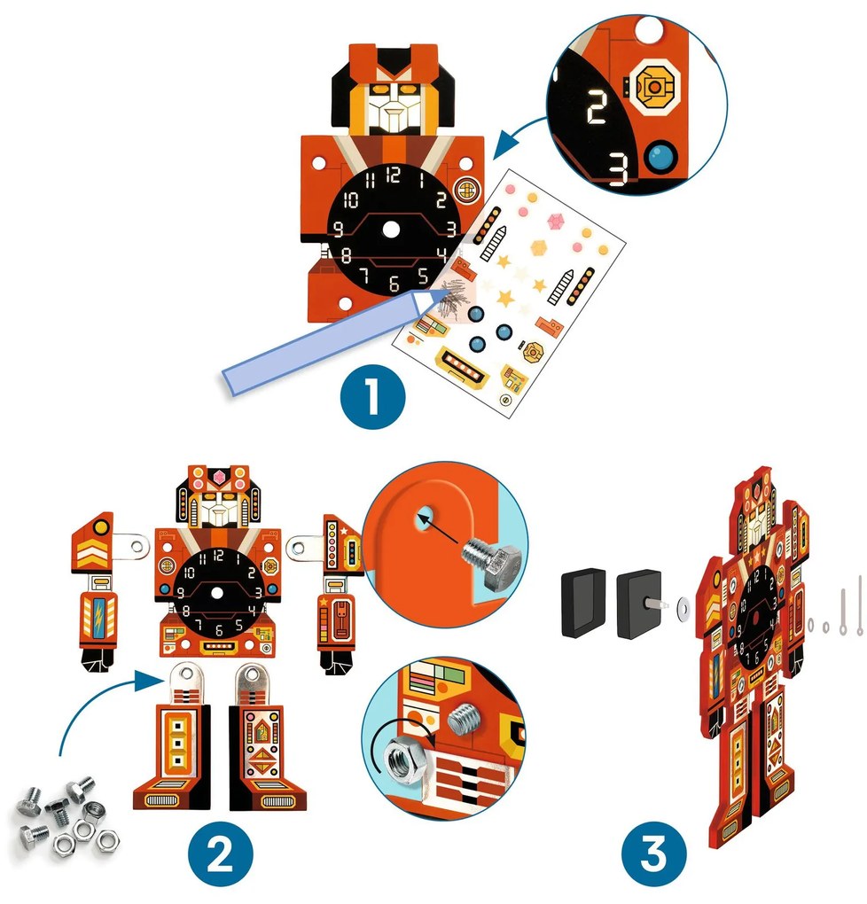 Fai da te - Orologio - Robot