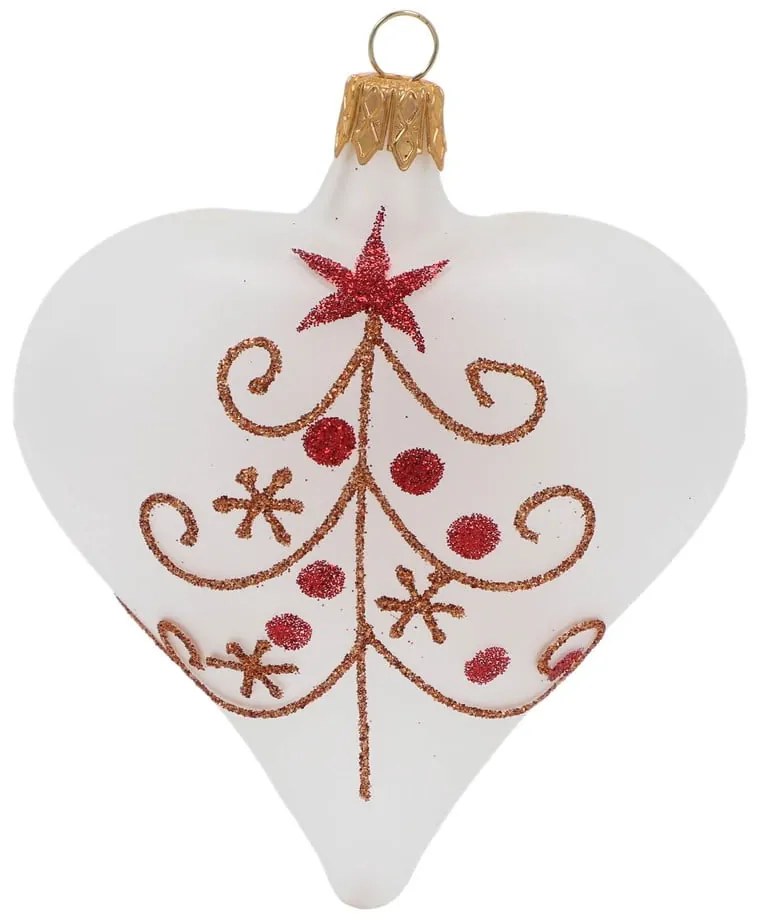 Ornamenti natalizi in vetro in set da 3 - Ego Dekor