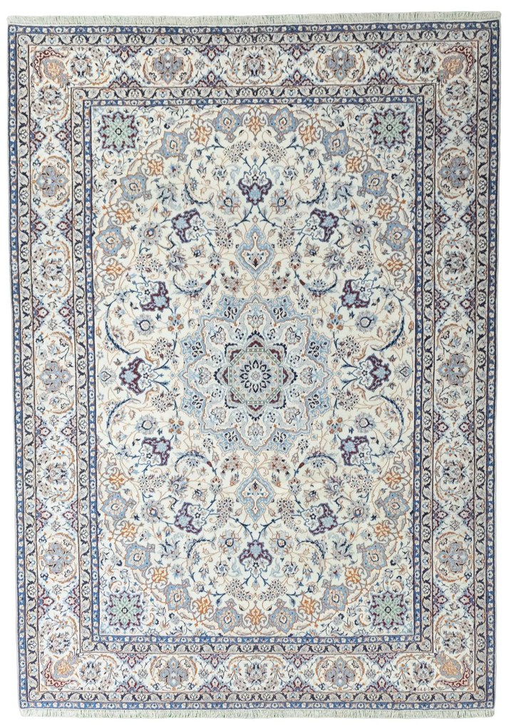 Nain Tappeto 260 x 370 Beige (Iran) Annodato A Mano