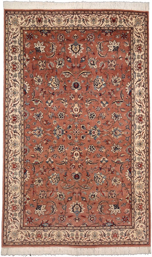 Sarouk Tappeto 290 x 180 Rosa (Pakistan) Annodato A Mano
