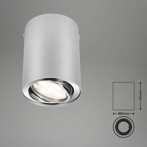 Briloner 7119-014 - Luce Spot a LED TUBE 1xGU10/5W/230V tondo