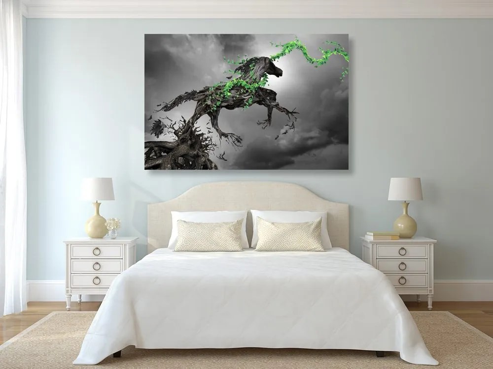 Quadro su tela – Cavallo in design unico