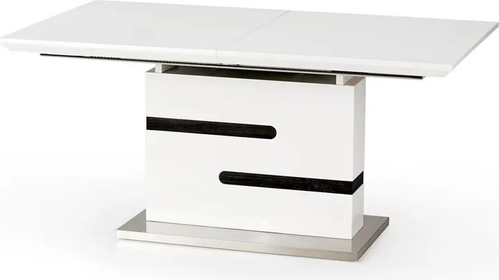 Tavolo allungabile in metallo + MDF Monaco - L 160-220 x l 90 x h 76 cm