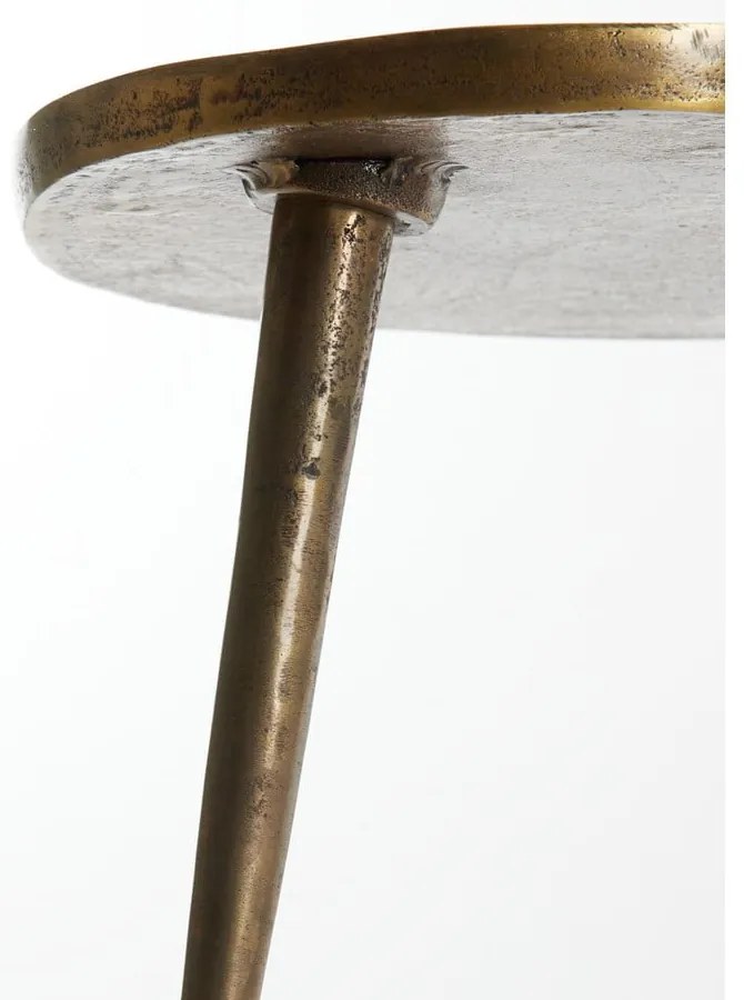 Tavolino da salotto in metallo 49x67 cm Lienz - Light &amp; Living