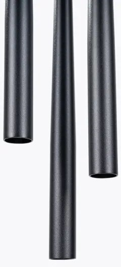 Sollux SL.1463 - Lampadario a sospensione con filo BLISS 3xG9/8W/230V nero