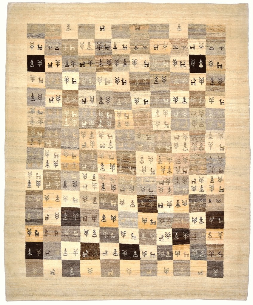 Loribaft Tappeto 160 x 190 (Iran) Annodato A Mano