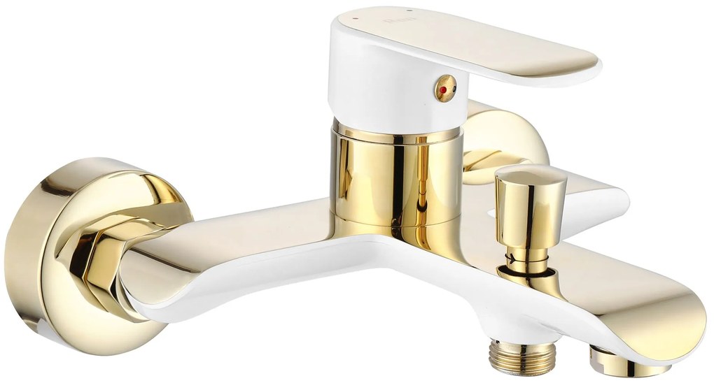 Rubinetto da vasca REA Bloom White gold