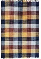 Tappeto moderno sacramento, stile kilim, 100% cotone, arancione, 150x90cm