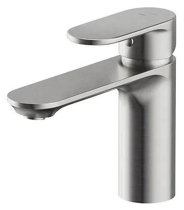 Cersanit S951-334 - Rubinetto del lavandino CREA 14,3 cm nichel