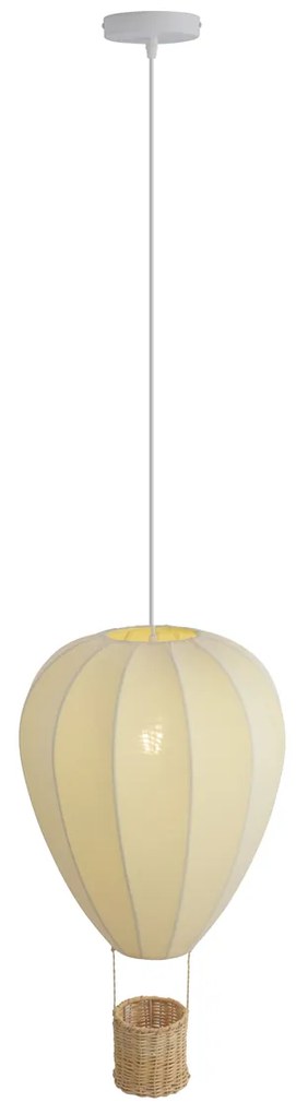 Lampada a sospensione per bambini Beige Mongolfiera - Air Balloon