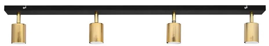 LED Faretto TUNE 4xGU10/4,8W/230V oro/nero