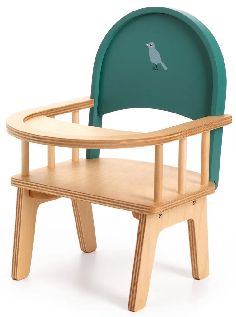 Pomea - sedia in legno per bambole