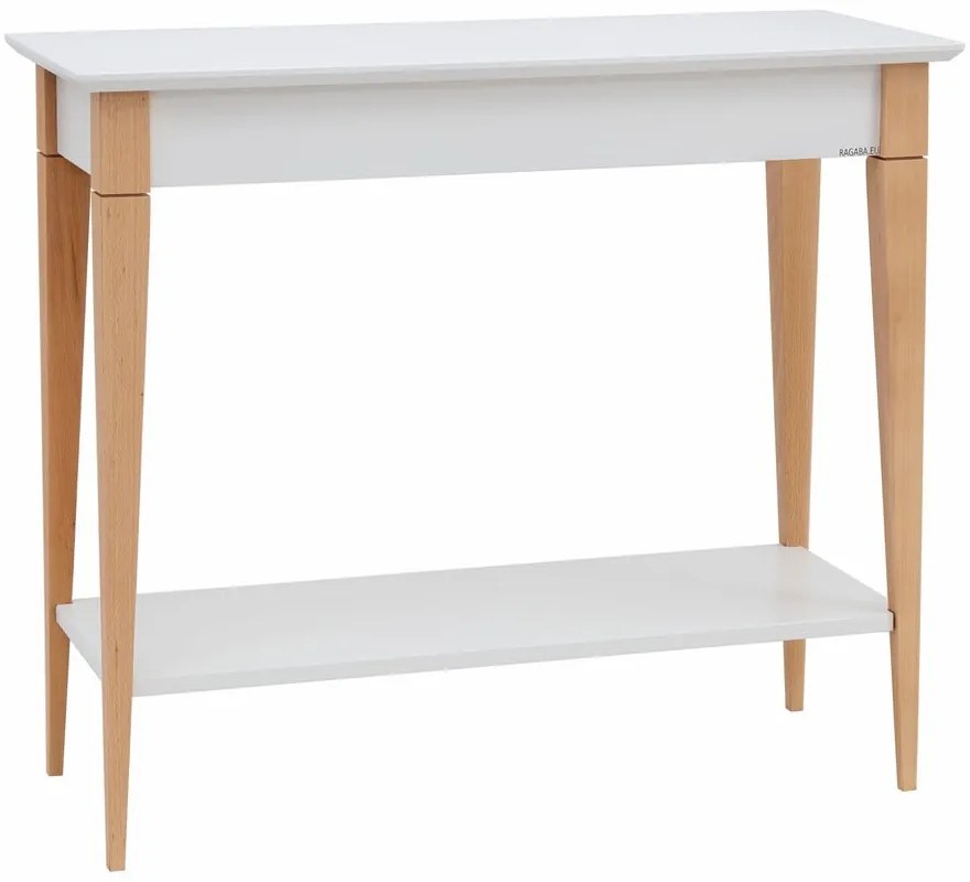 Consolle bianca , larghezza 85 cm Mimo - Ragaba