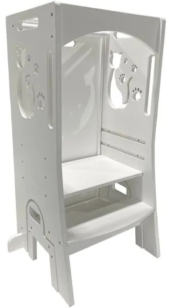 2Kids Toys - Torre didattica Gatto con scivolo e lavagna