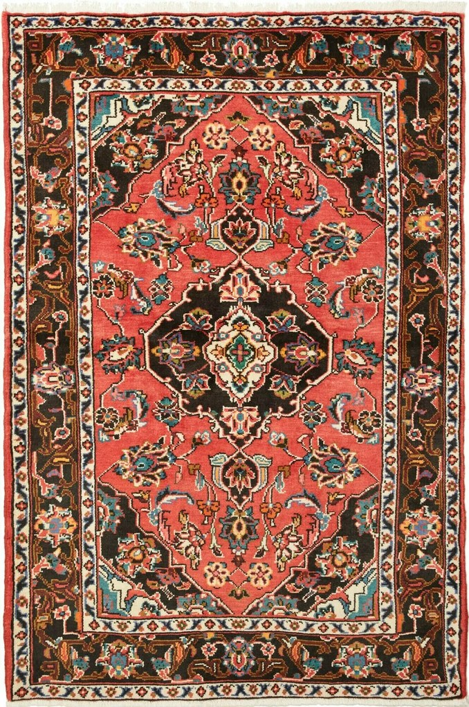 Hamedan Tappeto 160x110 (Iran) Annodato A Mano