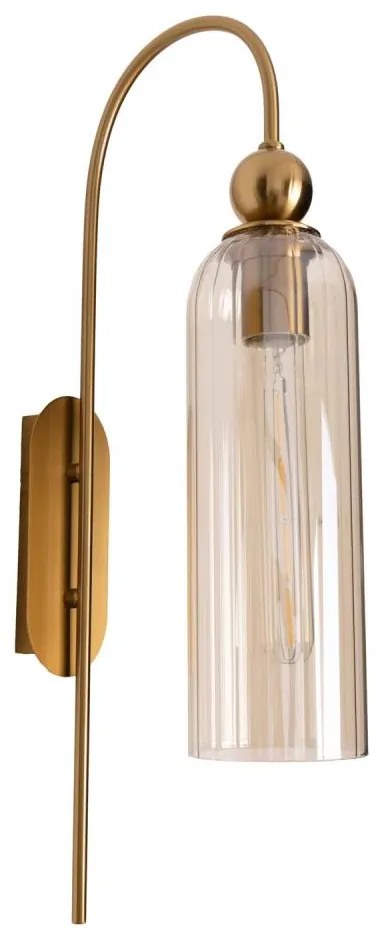 MAXLIGHT W0332 - Applique CAMPANILA 1xE27/40W/230V ottone/beige