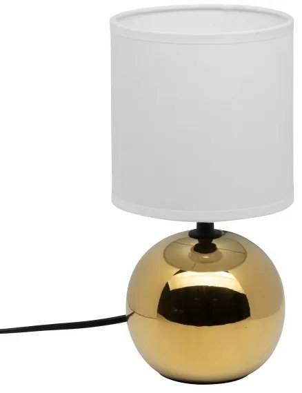 Atmosphera - Lampada da tavolo TIMÉO 1xE14/60W/230V oro/bianco