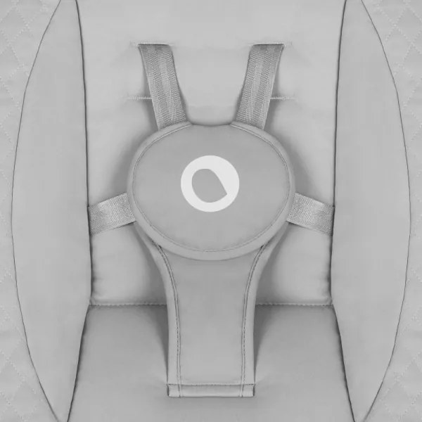 Lionelo - Dondolo per bambini con melodia IRIS Grey Concrete