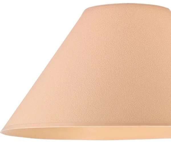 Paralume di ricambio E14 210x110 mm beige