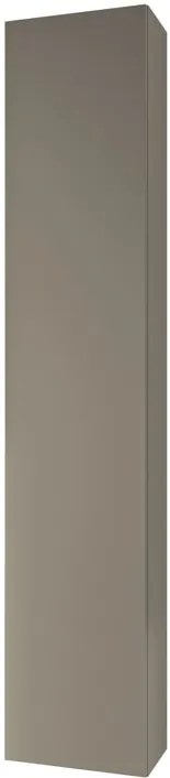 Colonna per mobile bagno Brera 1 anta P 27 x L 30 x H 160 cm laccato opaco grigio londra