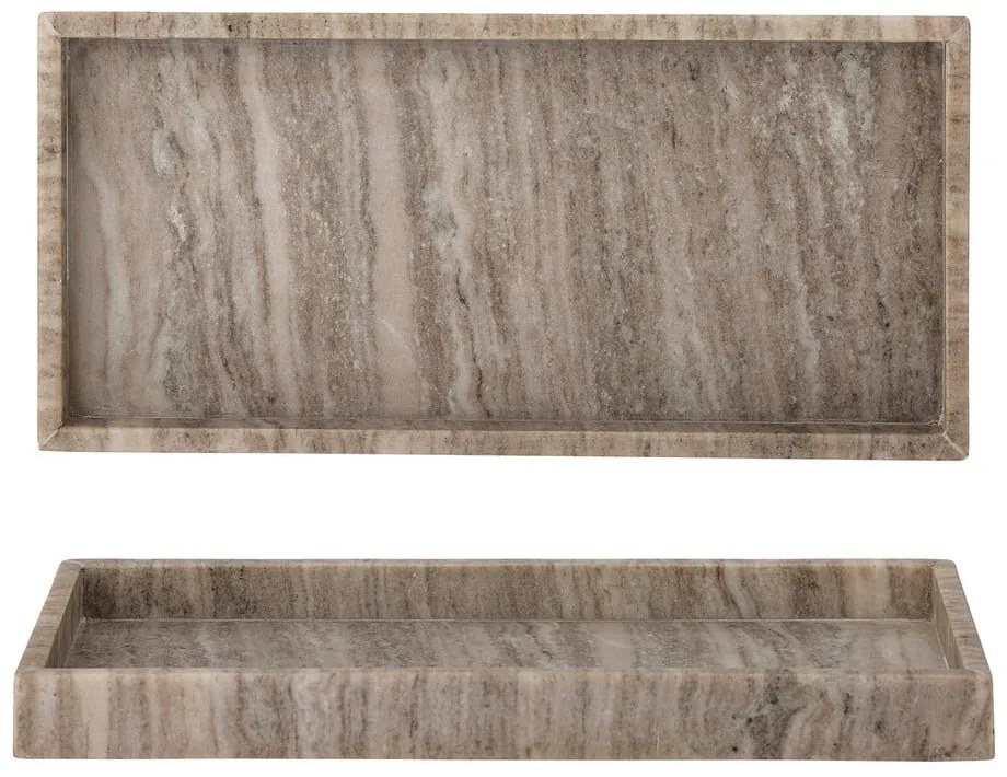 Vassoio decorativo in marmo Majsa - Bloomingville