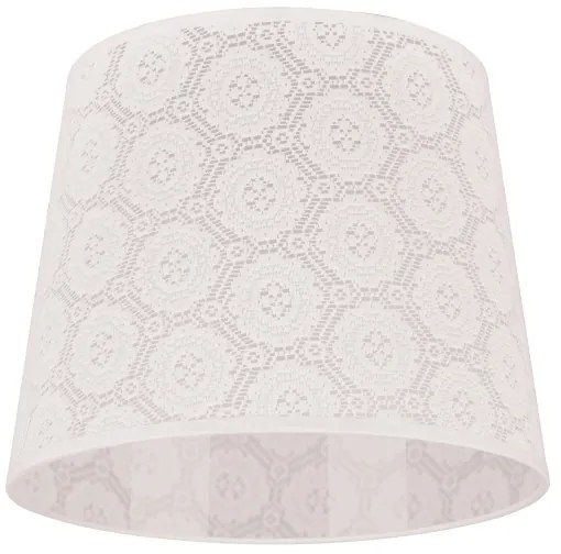 Duolla - Paralume per lampada da tavolo CLASSIC M E27 diametro 24 cm bianco