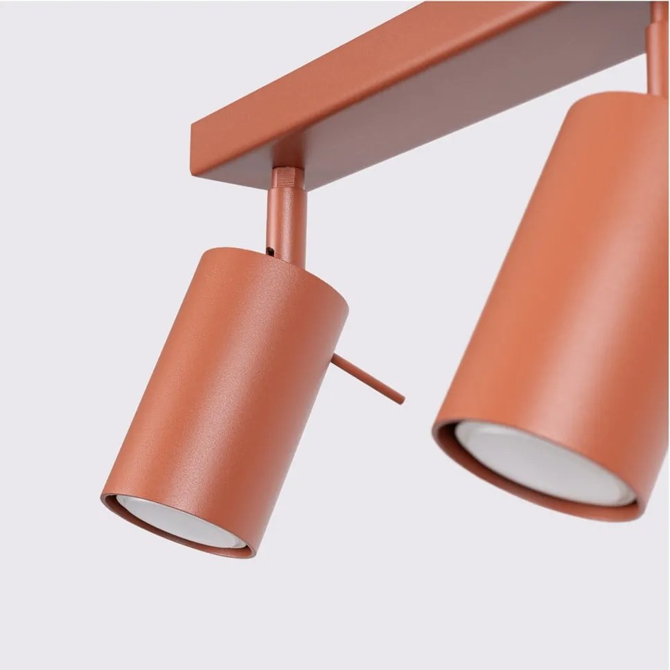 Faretto color mattone 6x81 cm Etna – Sollux